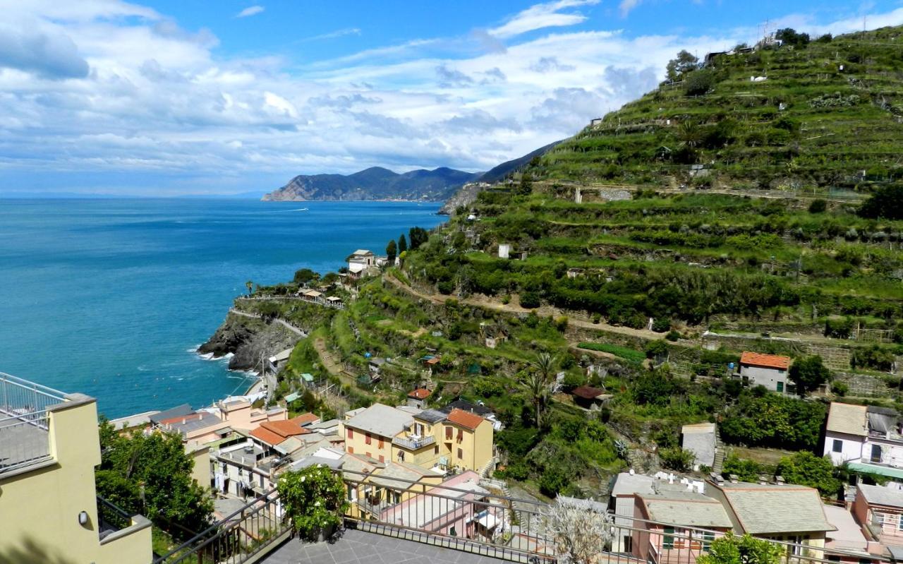 Aria Di Mare, Manarola - Camere Con Vista Mare! Экстерьер фото