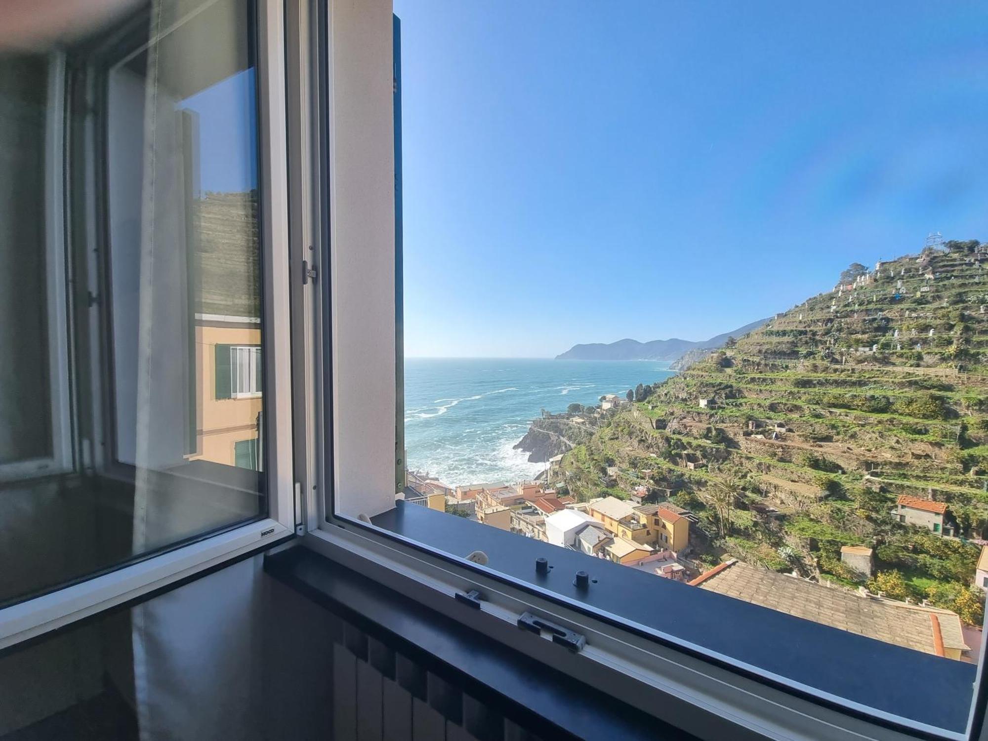 Aria Di Mare, Manarola - Camere Con Vista Mare! Экстерьер фото